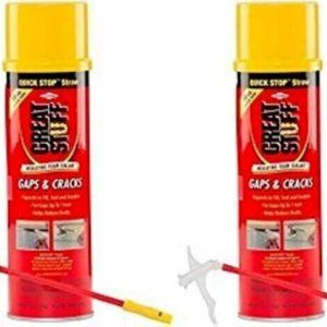 LOT OF 2 GREAT STUFF 16 oz. Insulating Foam Sealant with Quick Stop Straw